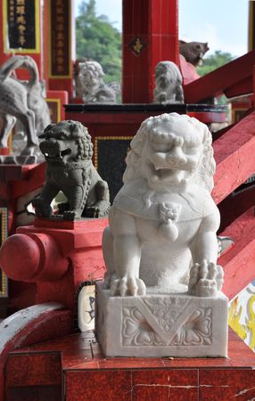 China Lion Marble Stepの写真素材