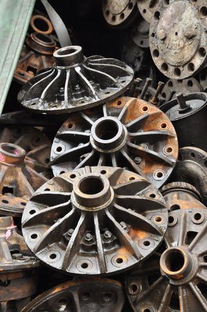 Old Accessory Carの写真素材