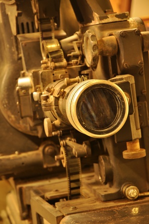 Old Big Movie Projectorの写真素材