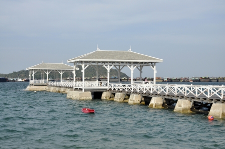 Pavilion Boat Sea Wood Day Outdoorの写真素材