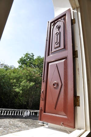 Wood Window Vintage Retro Singleの写真素材