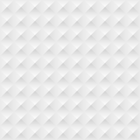 Vector white background. Seamless volumetric geometric pattern. Modern seamless pattern.のイラスト素材