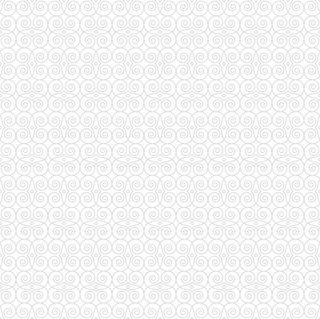 A Seamless geometric pattern with swirls. Vector illustration.のイラスト素材