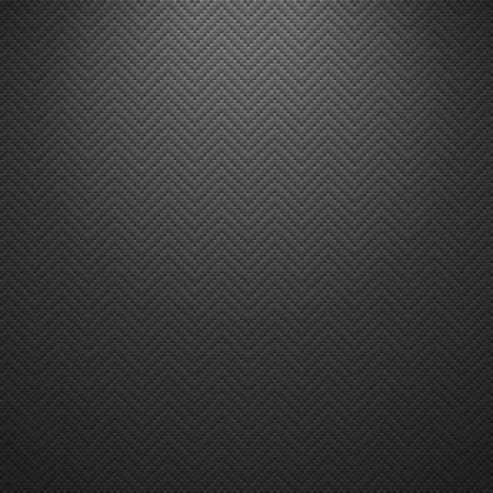 Vector carbon fiber texture. Dark background with lighting.のイラスト素材