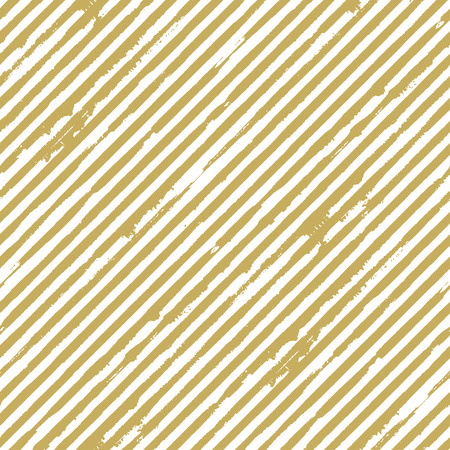 Vector seamless pattern with golden grunge stripes.のイラスト素材