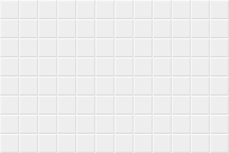 White horizontal background with tiles. Vector seamless pattern.のイラスト素材