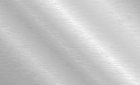 Vector brushed metal texture. Steel background with scratches.のイラスト素材