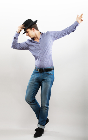Dancing guyの写真素材