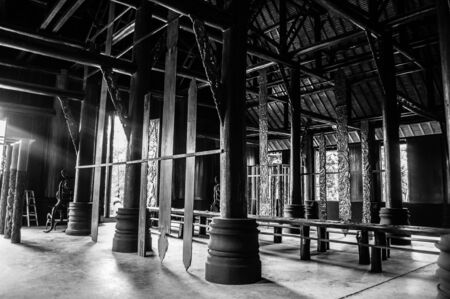 Black Temple (Baan Si Dum - Black House), Chiang Rai, Thailandのeditorial素材