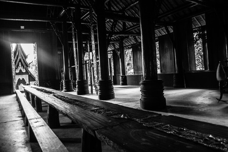 Black Temple (Baan Si Dum - Black House), Chiang Rai, Thailandのeditorial素材