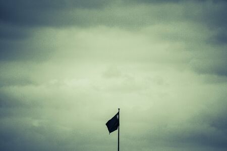 Taiwanese flag, National Chiang Kai-Shek Memorial Hall, Taipei, Taiwan