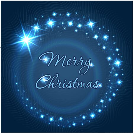 Merry Christmas inscription. Vector for your designのイラスト素材