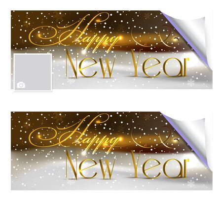 background Happy New Year greetingsのイラスト素材