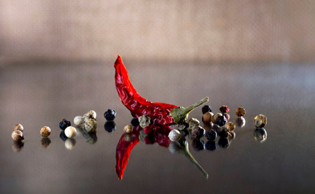 chilli pepperの写真素材