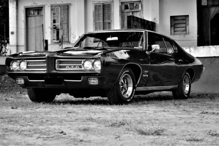 Classical Musclecar Pontiac GTO The Judge 1969のeditorial素材