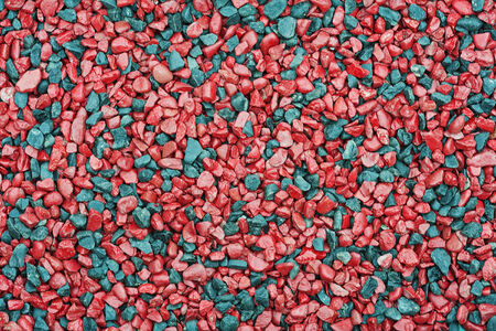 Shining smooth natural colorful stones as background.の写真素材