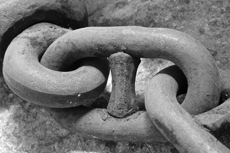 The chainの写真素材