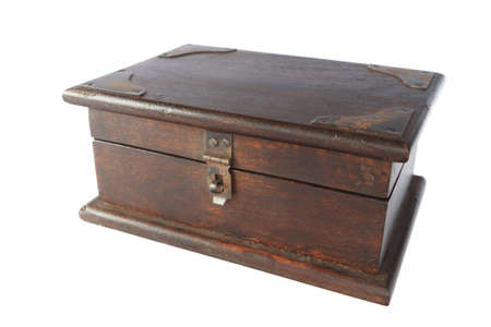 Wooden chestの写真素材