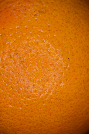 Close up of the skin of an Orangeの写真素材