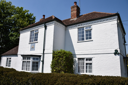 Culham, United Kingdom - May 07 2018:   The lock keepers cottage at Culham Lockのeditorial素材