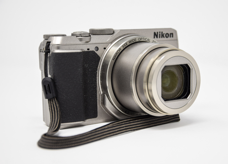 Reading, United Kingdom - December 28 2017:   A Nikon A900 compact camera