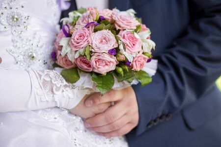 bridal bouquetの写真素材