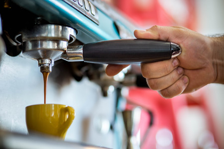 Barista Cafe Making Coffee Preparation Service Concept