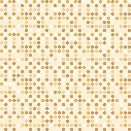 Digital point light brown seamless background pattern, pop art retro comic book illustrationのイラスト素材