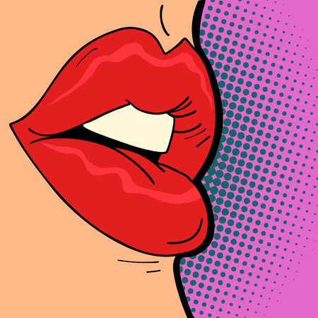 women lips, beautyのイラスト素材