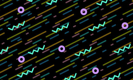 colored abstract background 80s style