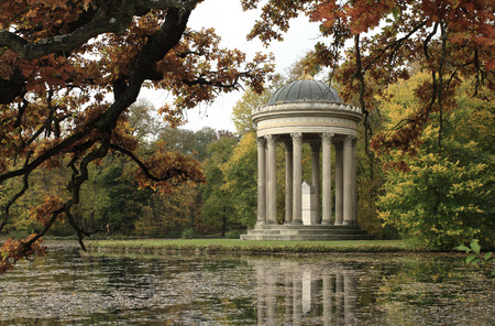 The Apollotemple in Munichの写真素材