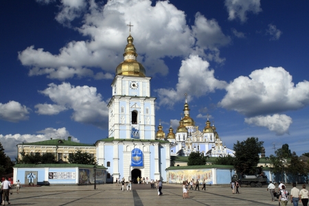 St  Michael s Golden-Dome Monastery in Kievのeditorial素材