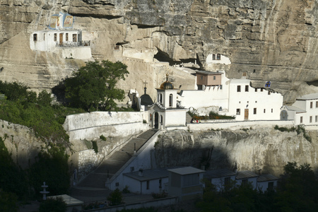Complex of the Uspensky Cave Monasteryのeditorial素材