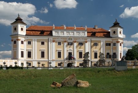 Castle Milotice in South Moravia, Czech Republicのeditorial素材