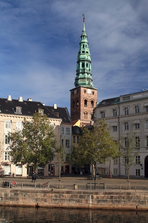 St  Nicolai Church in Copenhagenの写真素材