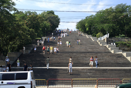 Potemkin Stairs in Odessaのeditorial素材