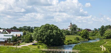 Russian summer landscapeの写真素材