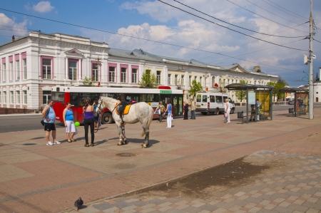 View of the city Vladimirのeditorial素材