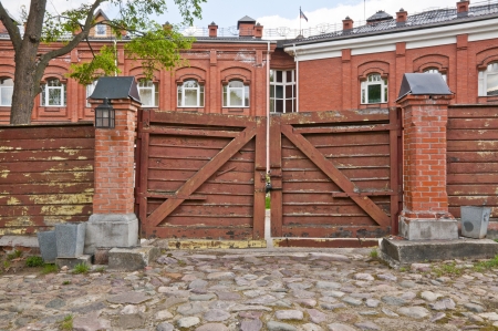 The old gateの写真素材