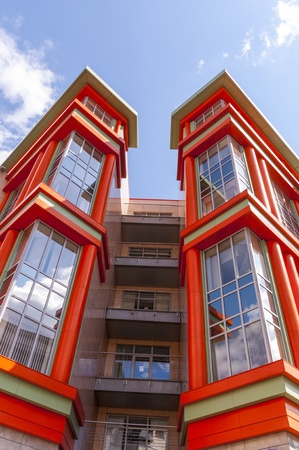 Modern office buildingのeditorial素材