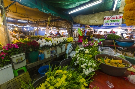 Fruit market in Krabi  Thailandのeditorial素材