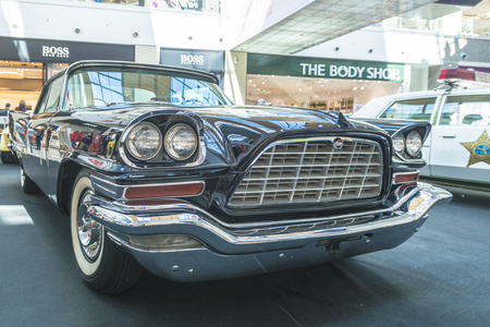 Exhibition of rare cars of 40-70 years ago from the 20th centuryのeditorial素材