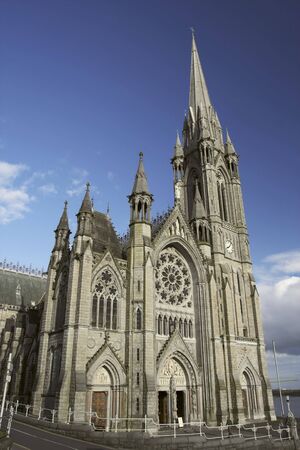 St. Colman's neo-Gothic cathedral, Cobh, South Ireland. The architecture of E. W. Pugin and George Ashlin.の写真素材