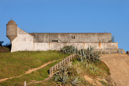 Fort of Saint Peter (Forte de Sao Pedro), 17th century fortification in Estoril, Portugal.の写真素材