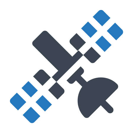 Antenna, satellite, signal, connection iconのイラスト素材