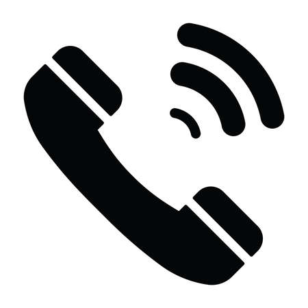 Call, phone, talk, contact us iconのイラスト素材