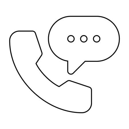 Call, telephone, phone, support iconのイラスト素材