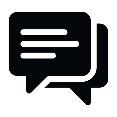 Chat,social, social engagement iconのイラスト素材