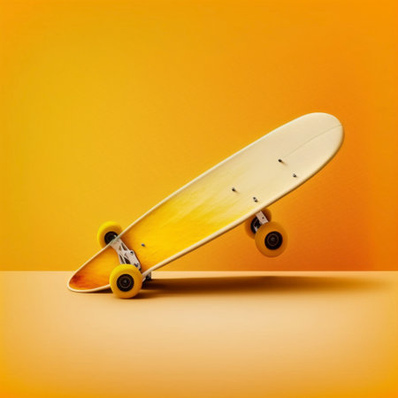 Skateboard, Ai generated jpg fileの素材