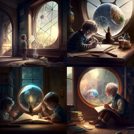 Education as a window to new discoveries and scientific inventionsの素材